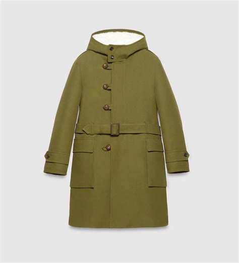 green Gucci Coats for Men 